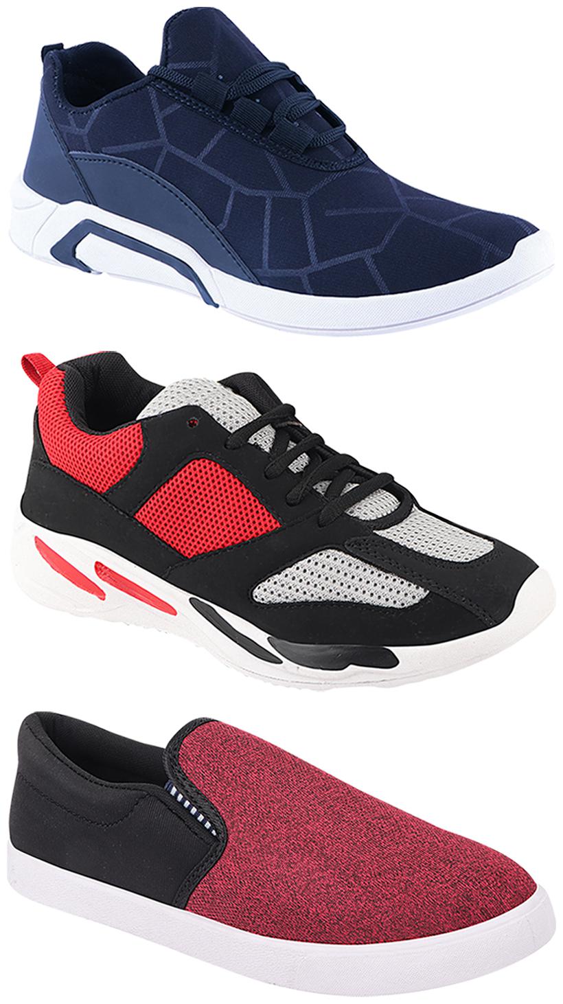 Birde Men Multi-Color Casual Shoes - CASUAL SPORTS SNEAKERS RUNNNING SHOES - BRD-300-BLU-310-BLK-334
Birde Men Multi-Color Casual Shoes - CASUAL SPORTS SNEAKERS RUNNNING SHOES - BRD-300-BLU-310-BLK-334