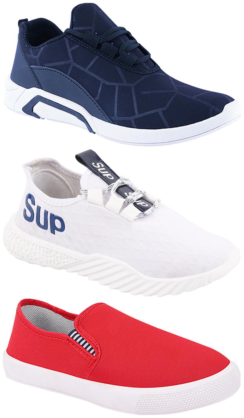 Birde Men Multi-Color Casual Shoes - CASUAL SPORTS SNEAKERS RUNNNING SHOES - BRD-300-BLU-309-RD-385
Birde Men Multi-Color Casual Shoes - CASUAL SPORTS SNEAKERS RUNNNING SHOES - BRD-300-BLU-309-RD-385