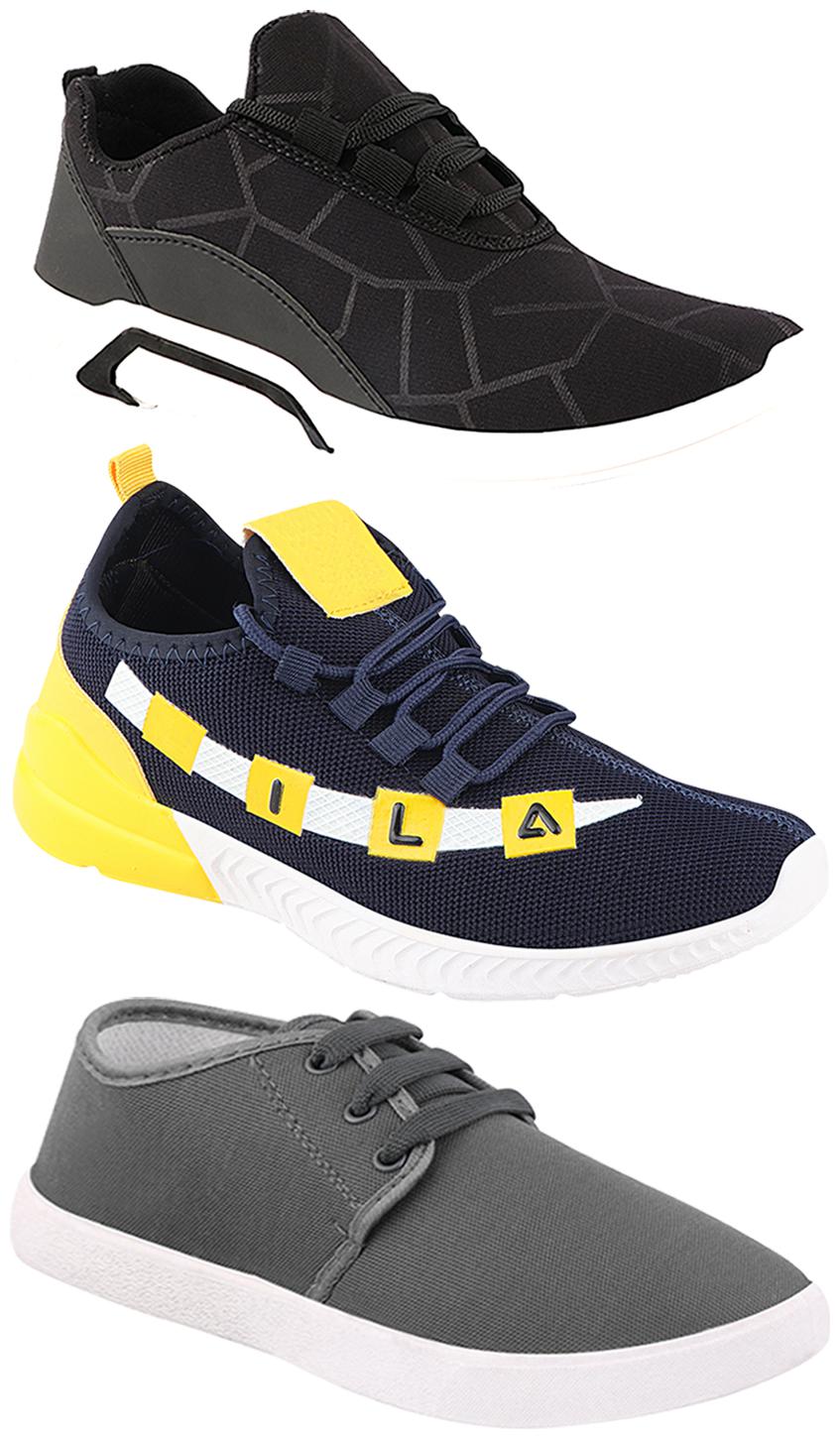 Birde Men Multi-Color Casual Shoes - CASUAL SPORTS SNEAKERS RUNNNING SHOES - BRD-300-BLK-1079-330
Birde Men Multi-Color Casual Shoes - CASUAL SPORTS SNEAKERS RUNNNING SHOES - BRD-300-BLK-1079-330