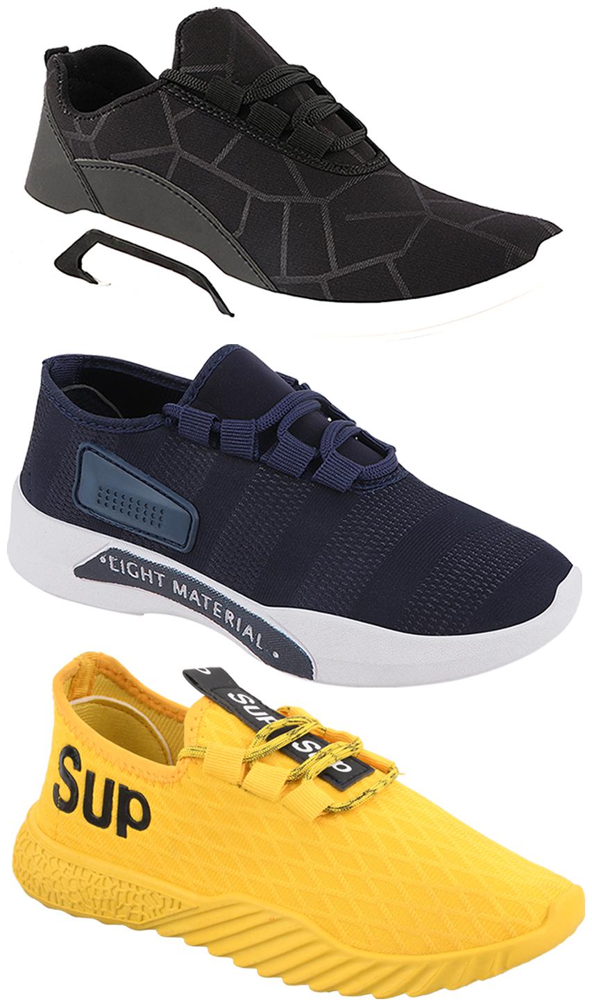 Birde Men Multi-Color Casual Shoes - CASUAL SPORTS SNEAKERS RUNNNING SHOES - BRD-300-BLK-301-BLU-383
Birde Men Multi-Color Casual Shoes - CASUAL SPORTS SNEAKERS RUNNNING SHOES - BRD-300-BLK-301-BLU-383