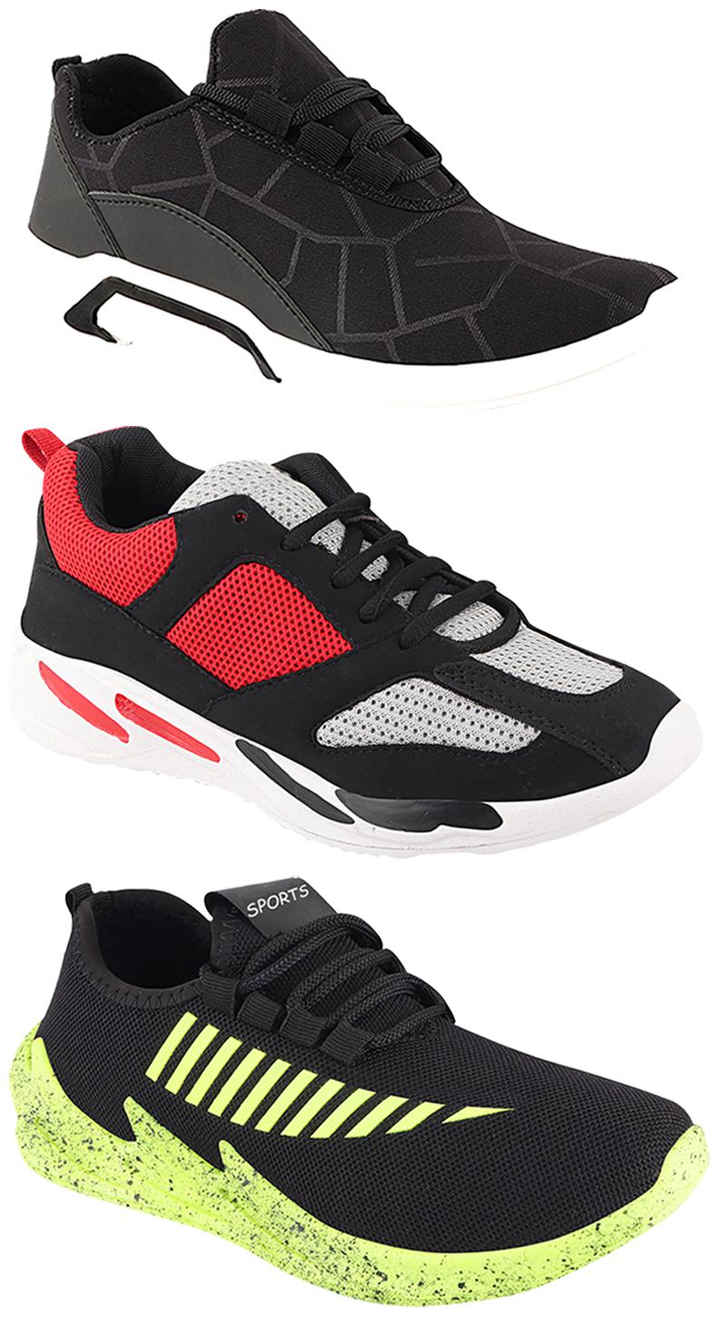 Birde Men Multi-Color Casual Shoes - CASUAL SPORTS SNEAKERS RUNNNING SHOES - BRD-300-BLK-324-PGRN-334
Birde Men Multi-Color Casual Shoes - CASUAL SPORTS SNEAKERS RUNNNING SHOES - BRD-300-BLK-324-PGRN-334