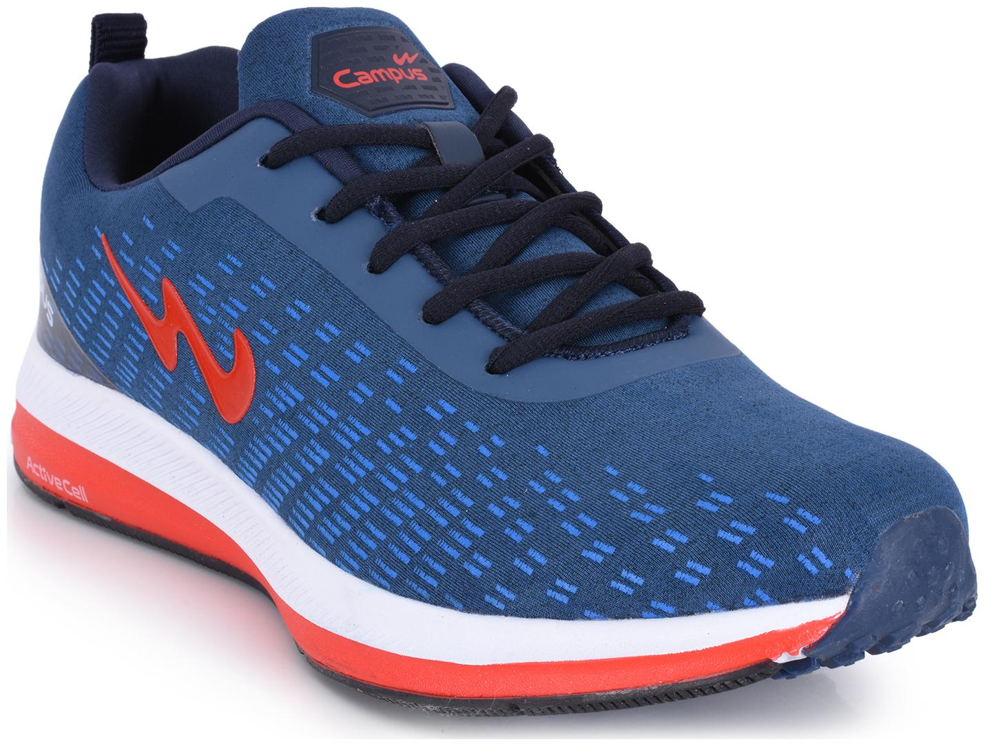 Campus Men Running Shoes ( Blue )