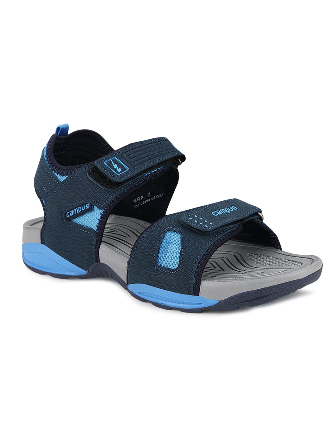 Campus Men Blue Sports Sandals