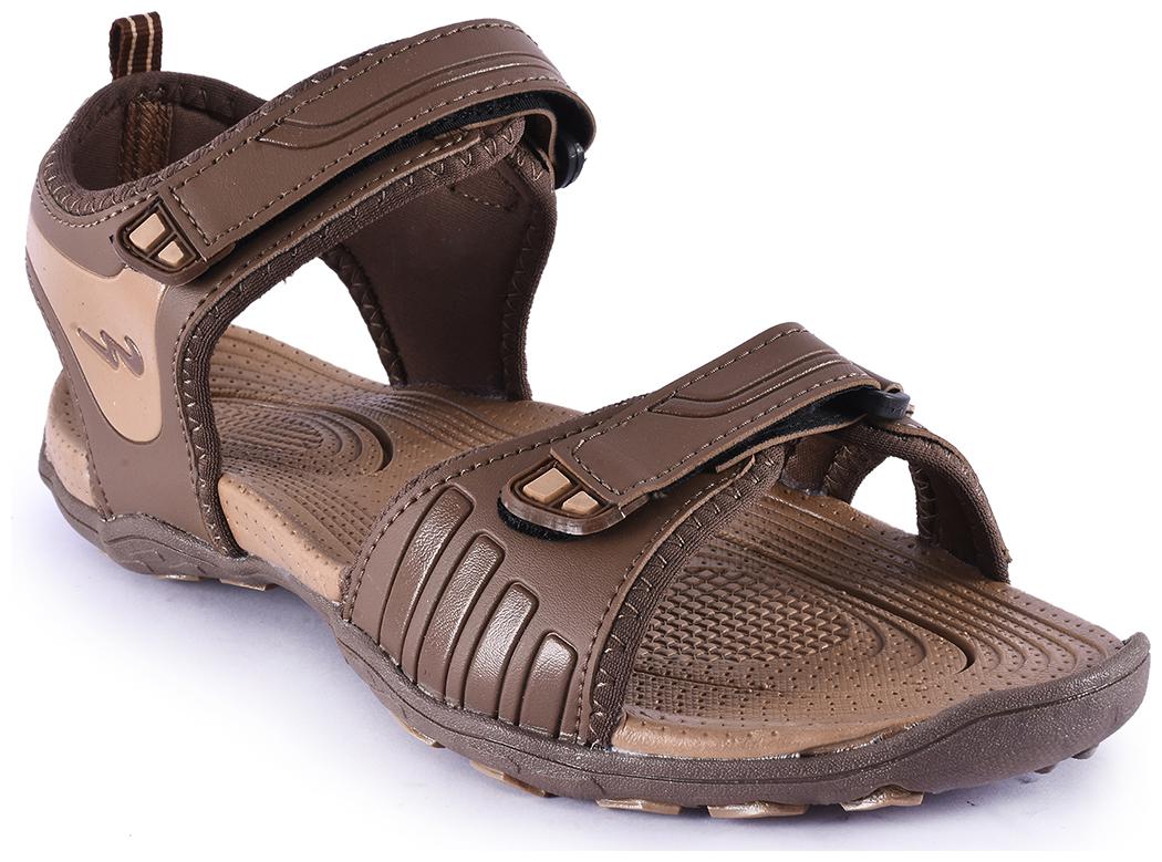 Campus Men Brown Sandals