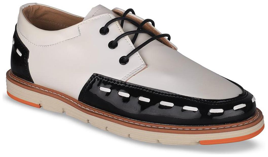 Enso Men White Casual Shoes - ENSO MEN S WHITE IMPORTED PATENT LEATHER CASUAL SHOES - XD-039
Enso Men White Casual Shoes - ENSO MEN S WHITE IMPORTED PATENT LEATHER CASUAL SHOES - XD-039