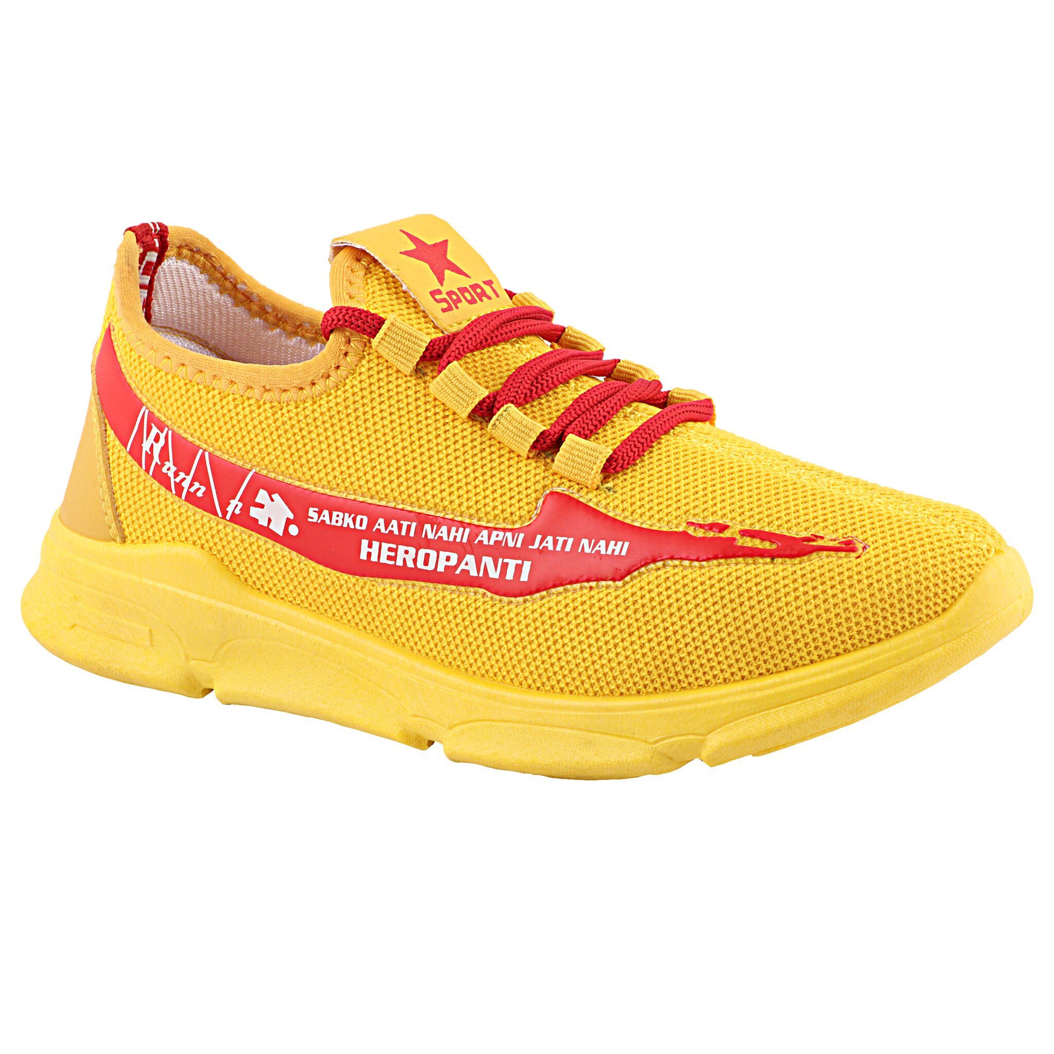 Chevit 490 Men Yellow Sneakers