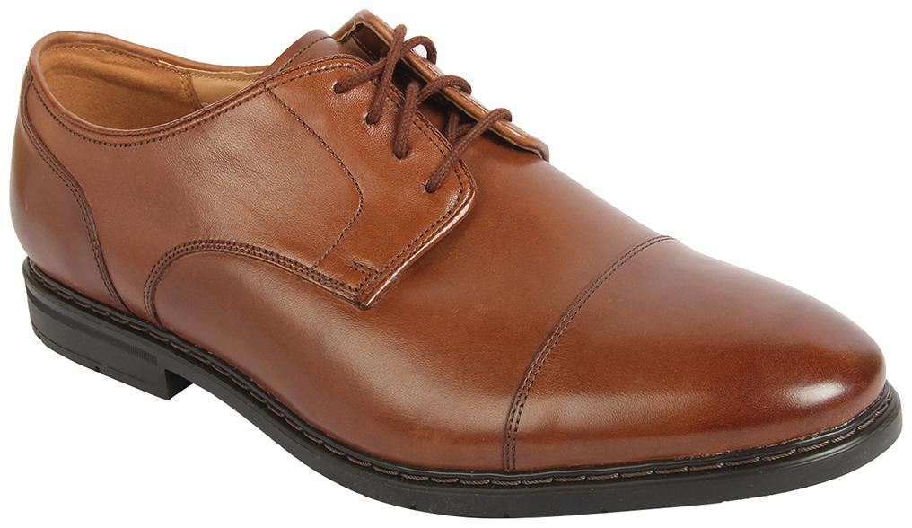 Clarks Tan Formal Shoes For Men