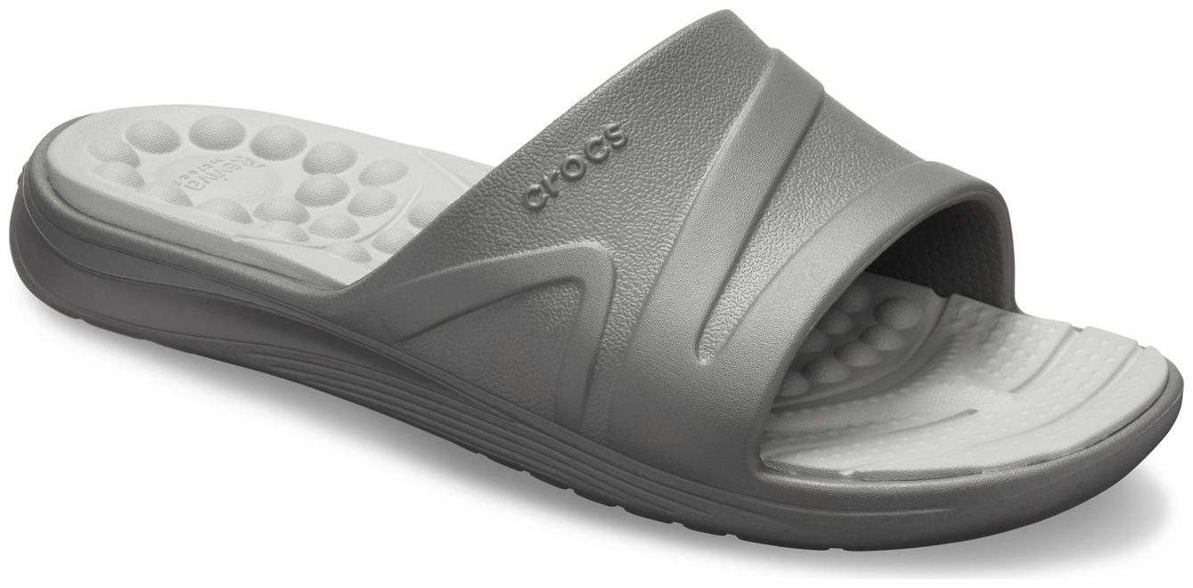 Crocs Men Grey Sliders - 1 Pair