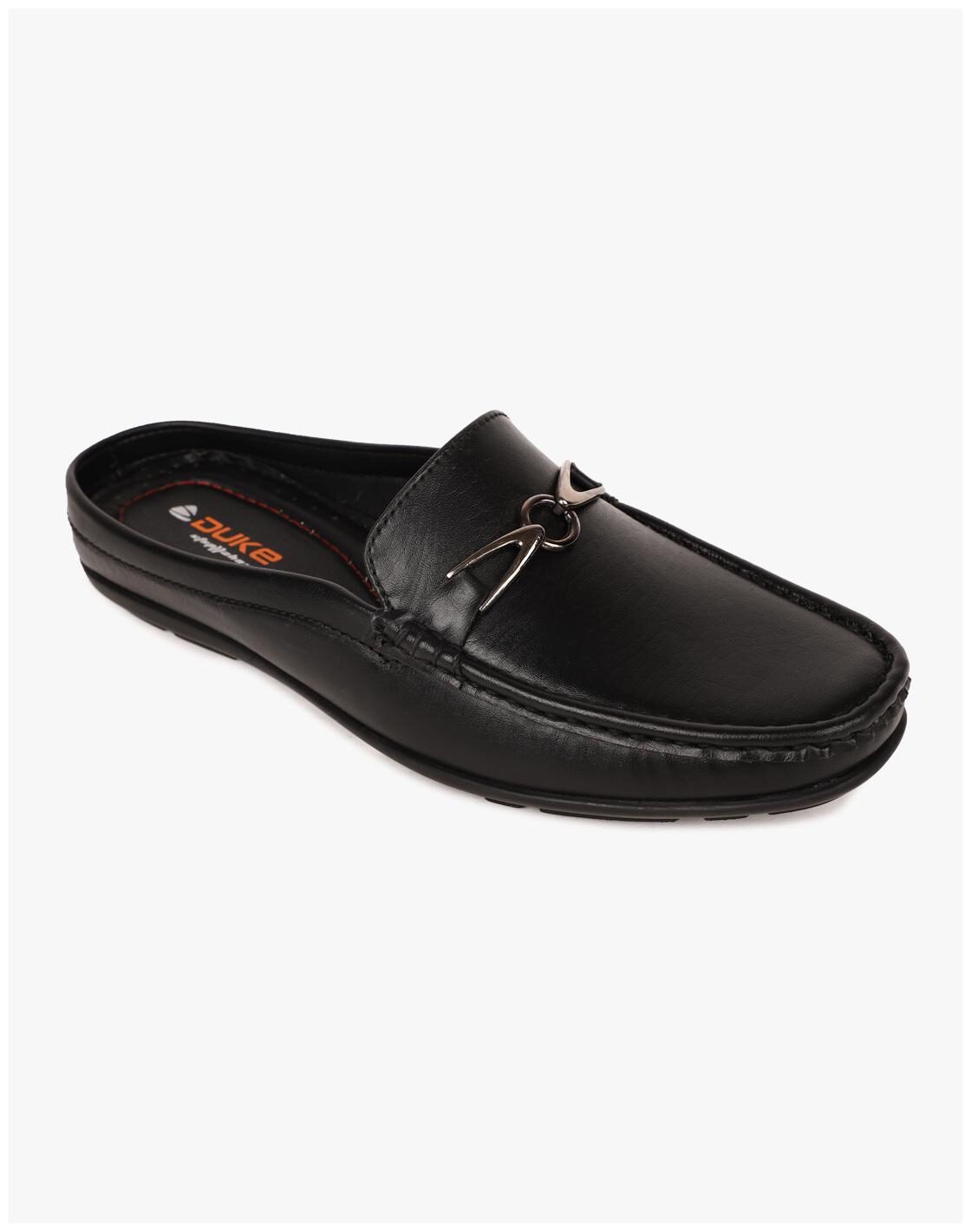 Duke Men Black Loafers - LOAFERS - FWOL679