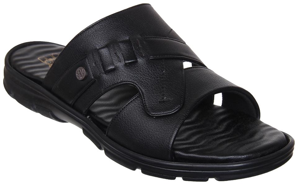 Duke Men Black Flip-Flops - 1 Pair