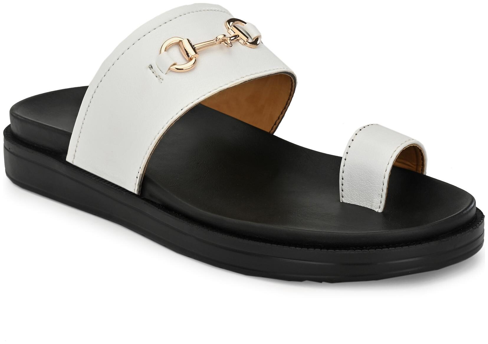 Eego Italy Men White Indoor Slippers - 1 Pair 
Eego Italy Men White Indoor Slippers - 1 Pair