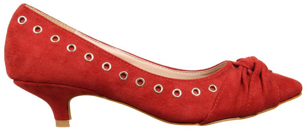 Flat n Heels Women Red Heeled Bellies