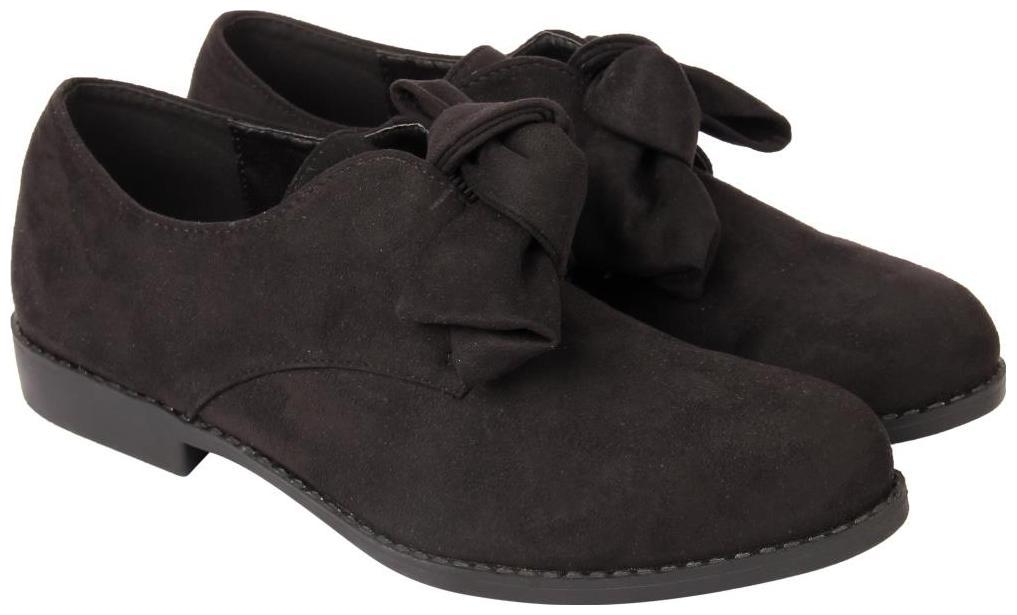 Flat n Heels Women Black Casual Shoes