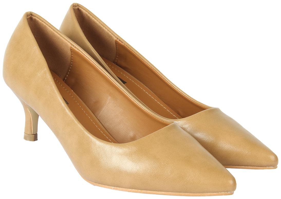 Flat n Heels Women Khaki Pumps
Flat n Heels Women Khaki Pumps
