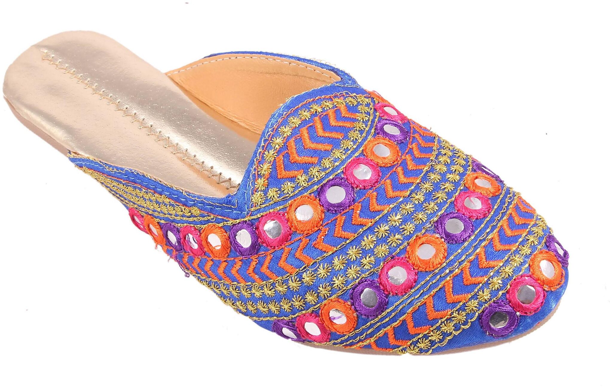 GERIEF Women Multi-Color Mules