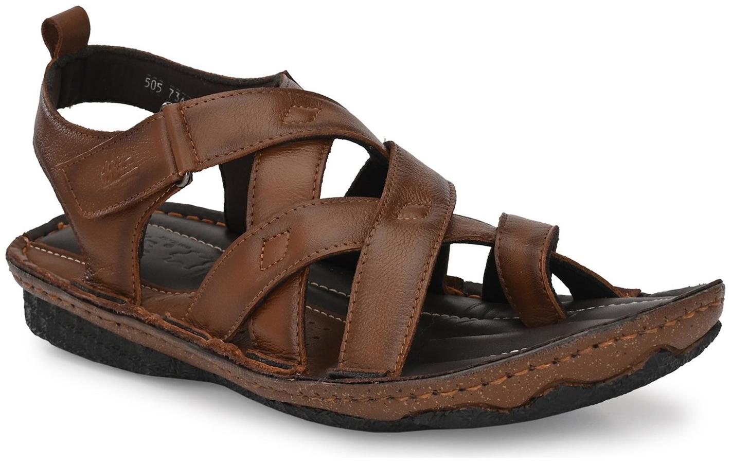 Hitz Men Tan Sandals