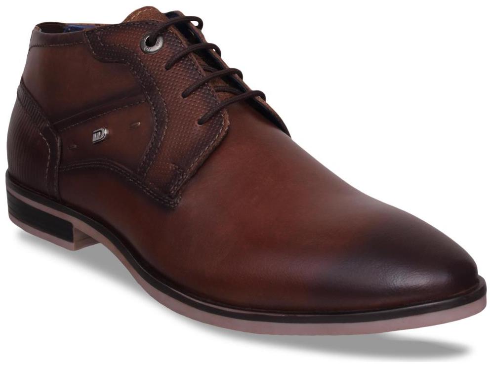 Id Men Brown Oxford Formal Shoes - ID1044BROWN