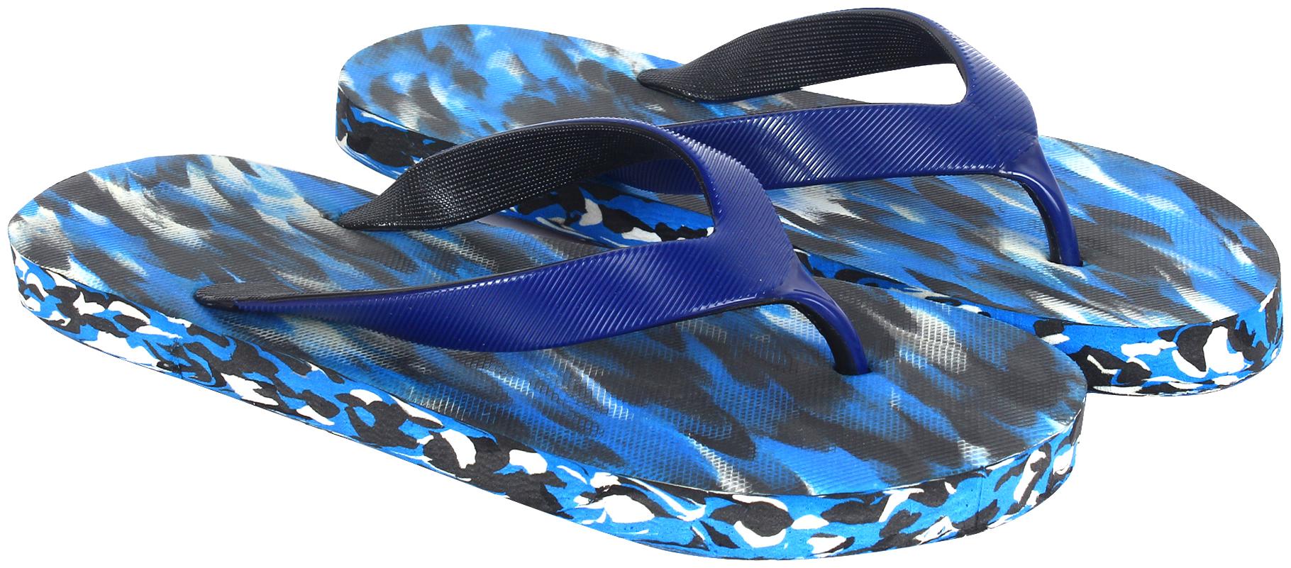 KANEGGYE Men Blue Flip-Flops - 1 Pair