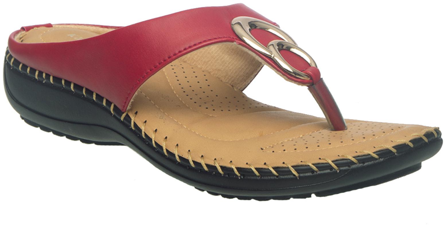 Khadim s Women Red Sandals