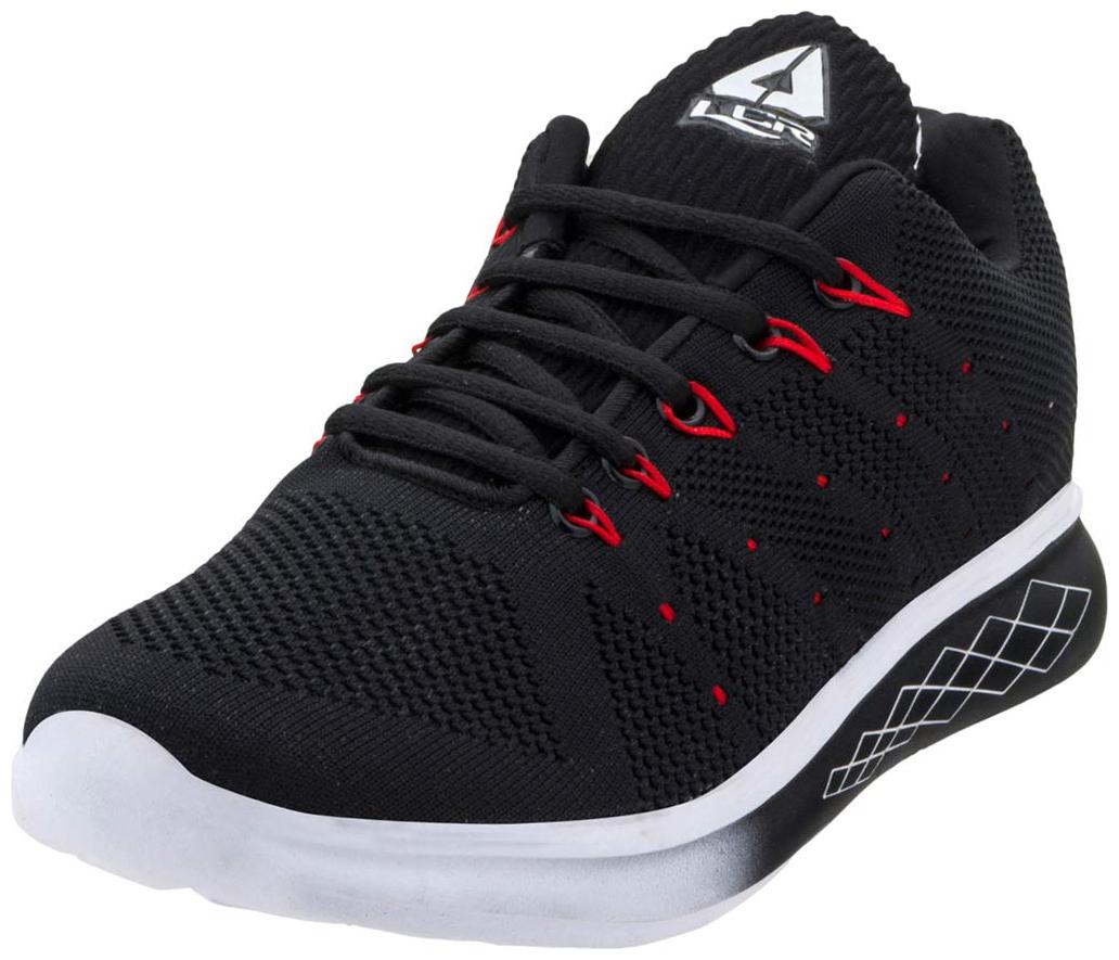 Lancer Men ROCKER-2BLK Running Shoes ( Black )