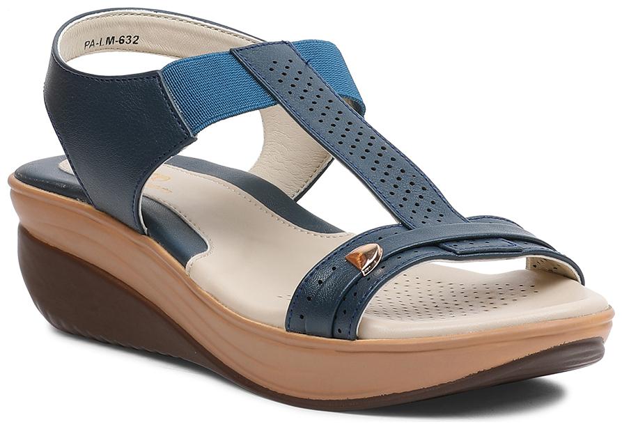 PELLE ALBERO Women Blue Wedges