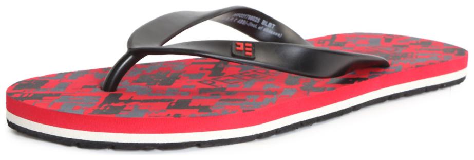 Peter England Black Flip-Flop