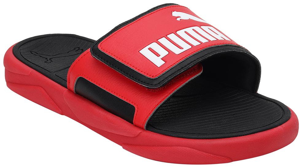 Puma Unisex Red Sandals