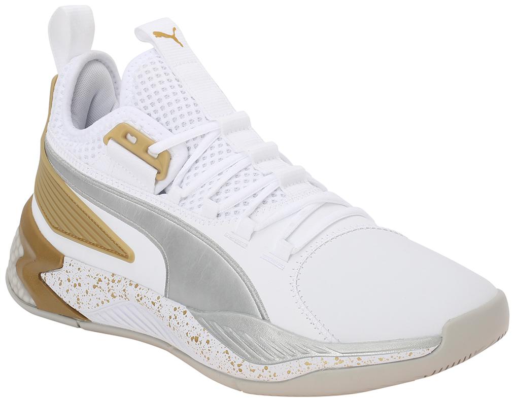 Puma Men Uproar Hybrid Court Core Basketball Shoes ( White ) 
Puma Men Uproar Hybrid Court Core Basketball Shoes ( White )