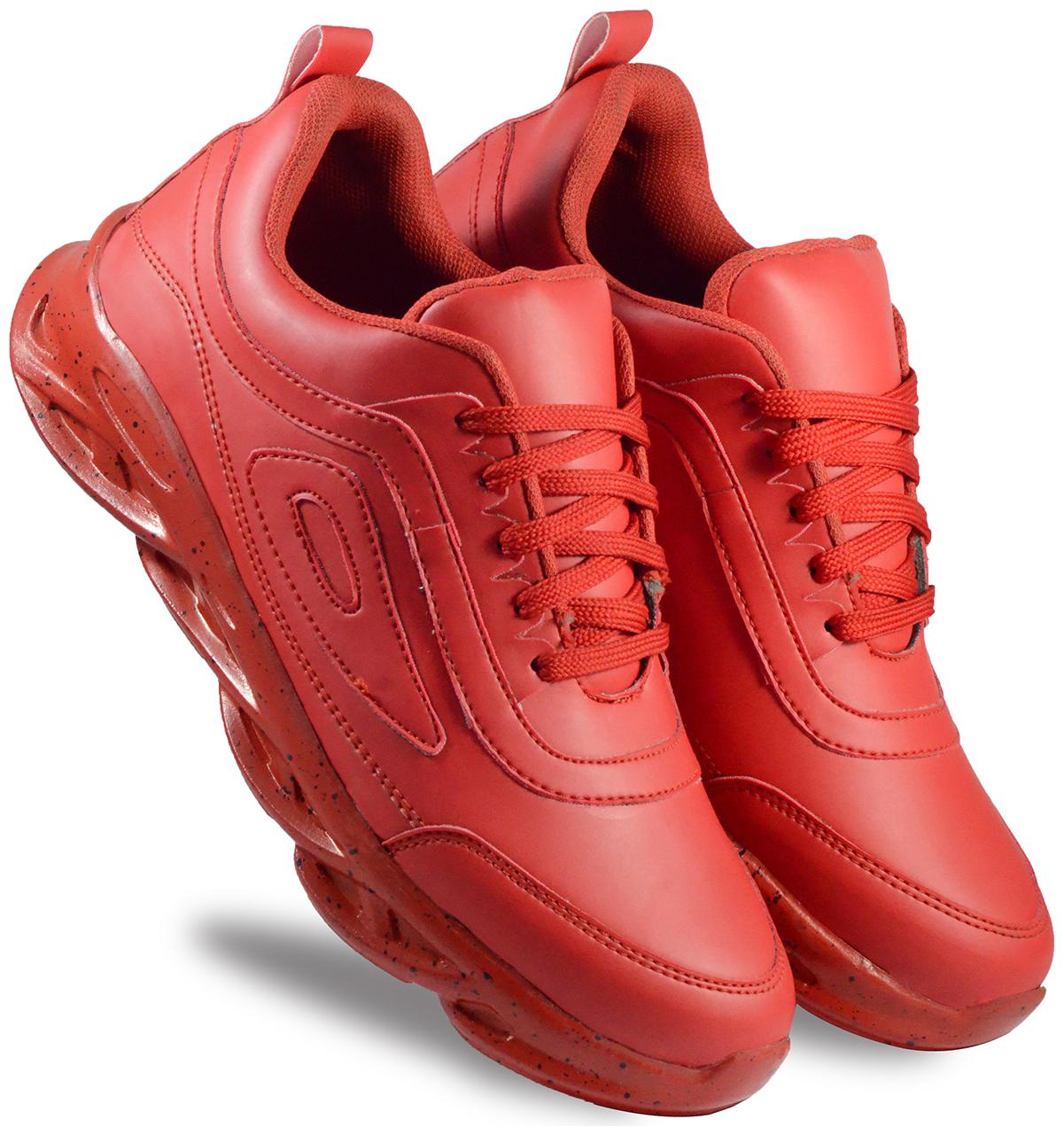 R-ME Men Running Shoes ( Red )