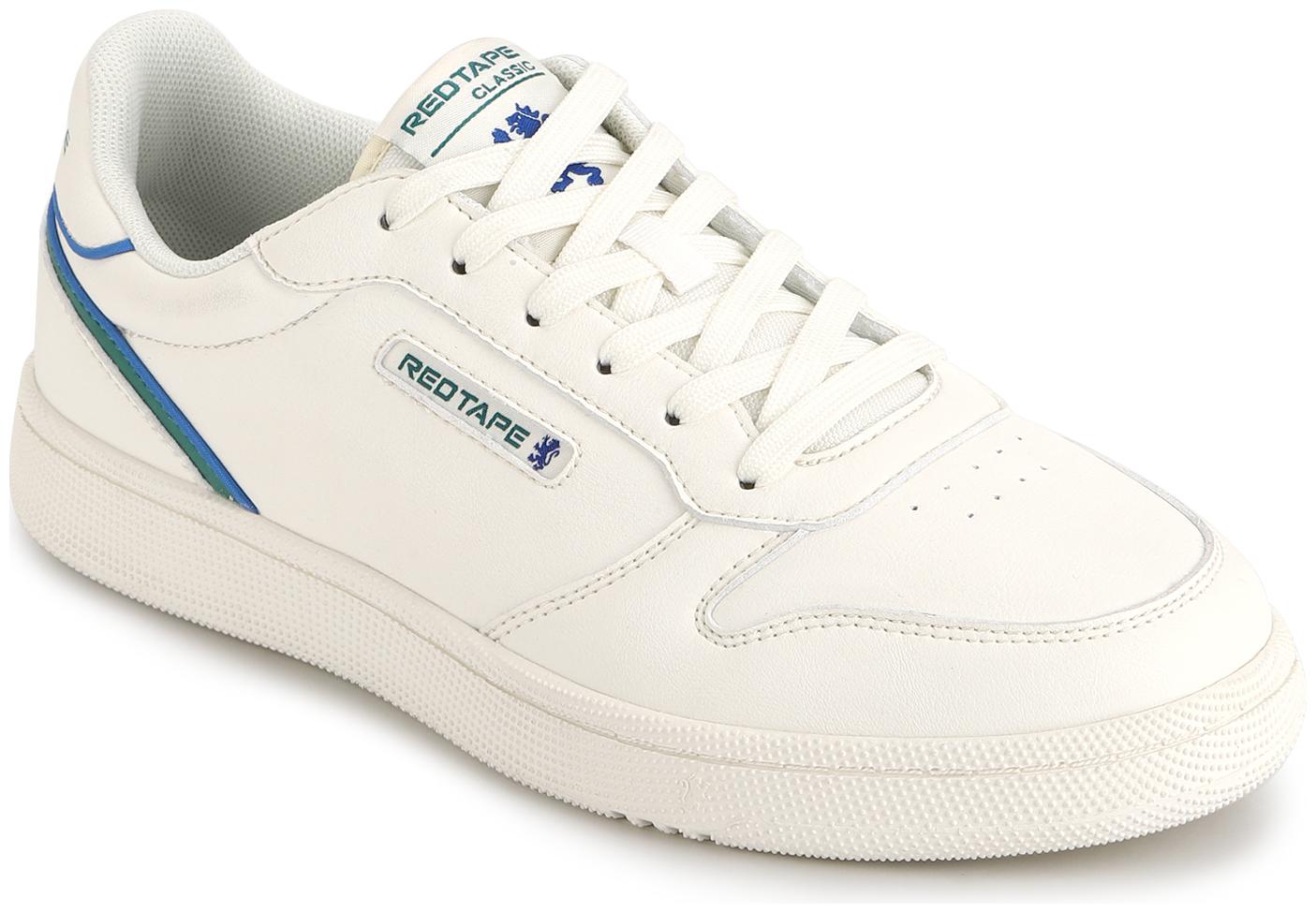 Red Tape RTE2468 Men White Sneakers