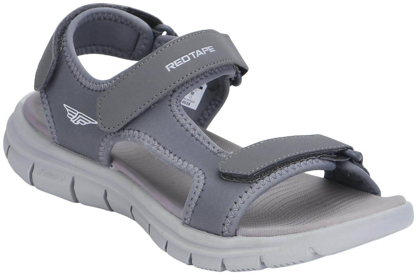 Red Tape Men Grey Floaters