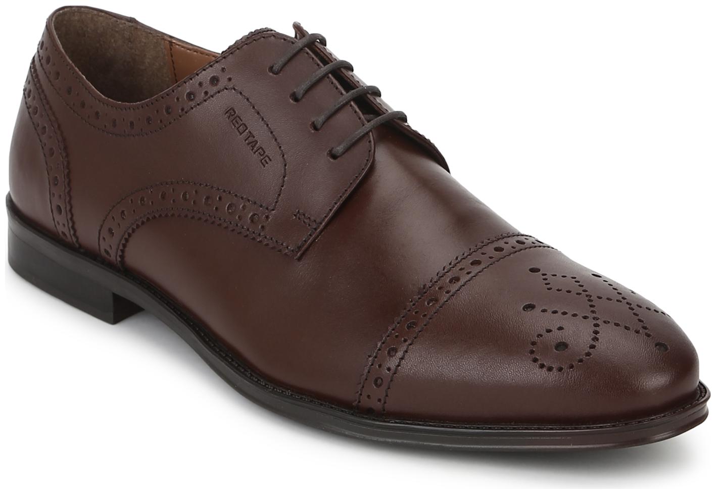 Red Tape Men Brown Brogues Formal Shoes - RTE251
Red Tape Men Brown Brogues Formal Shoes - RTE251