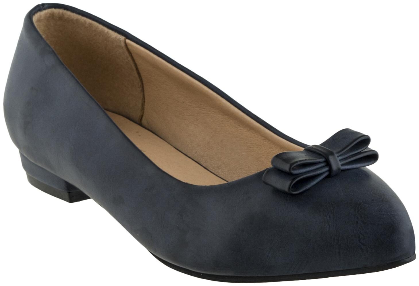 SHERRIF SHOES NAVY FLATS