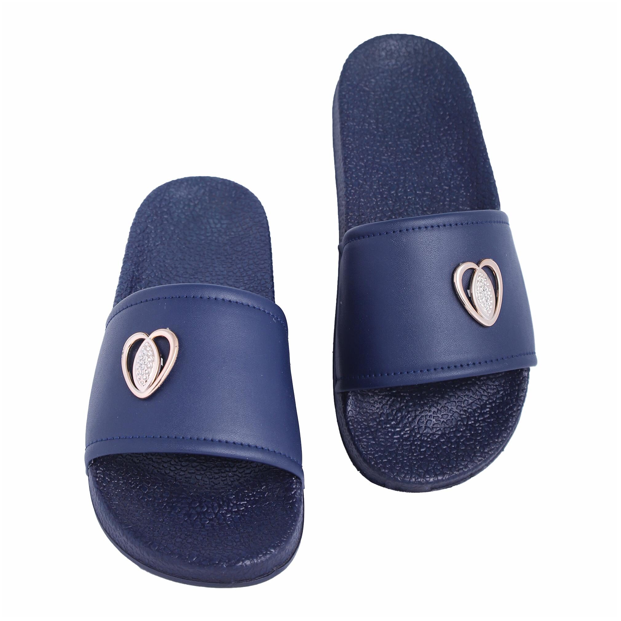 Shoe Mate Women s Navy Flip Flops