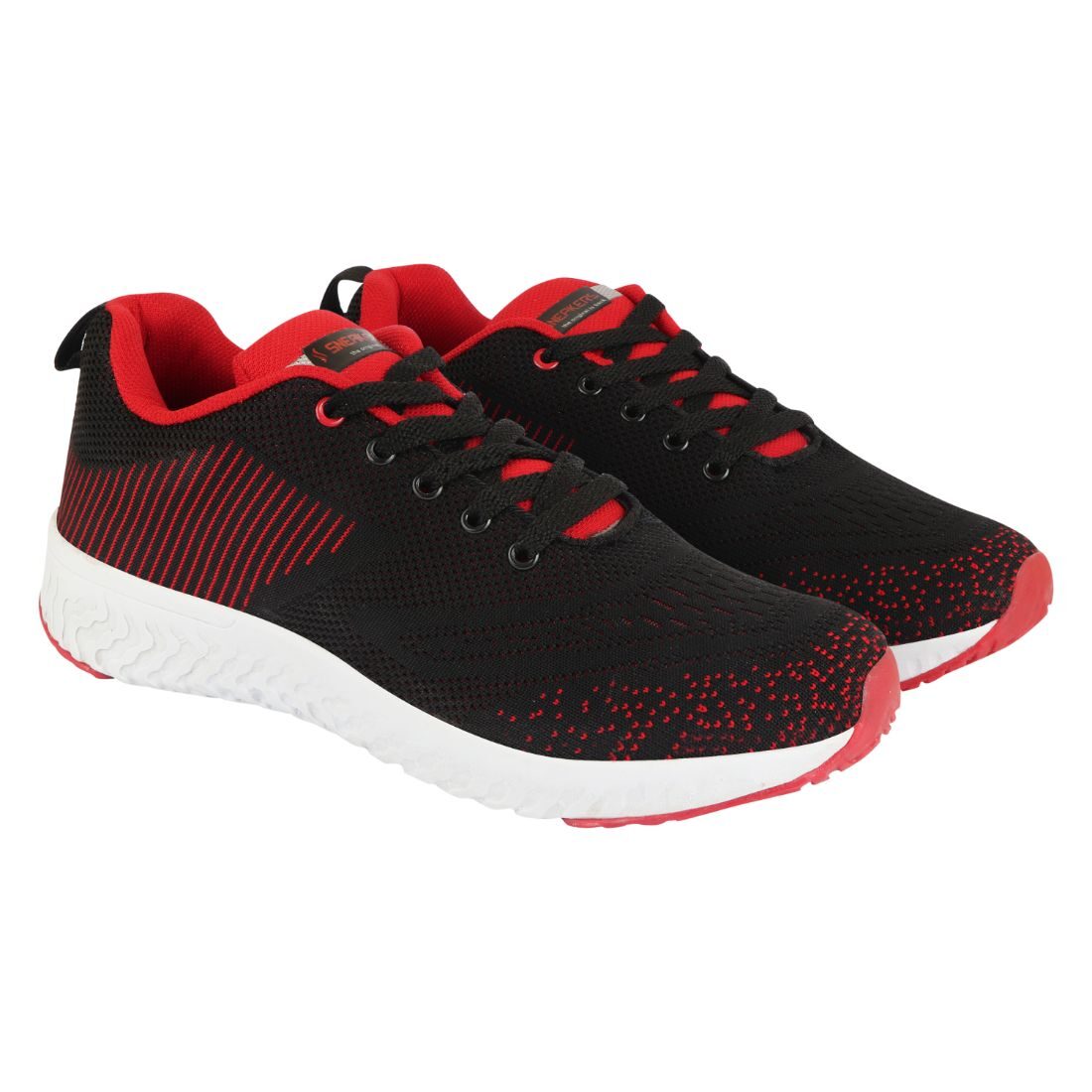 Sneakers Men Running Shoes ( Black Red ) 
Sneakers Men Running Shoes ( Black Red )