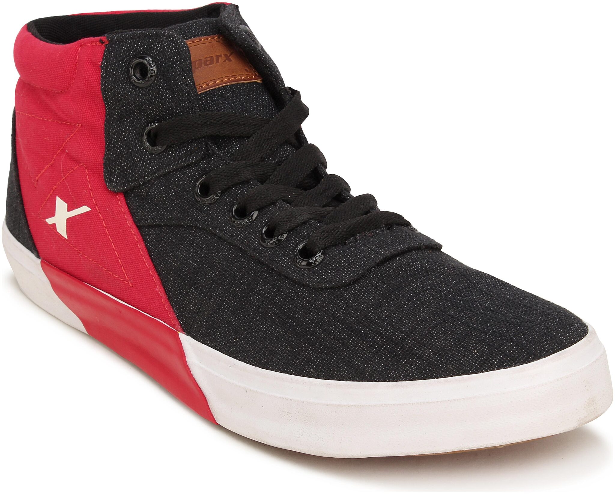 Sparx Men Black Sneakers