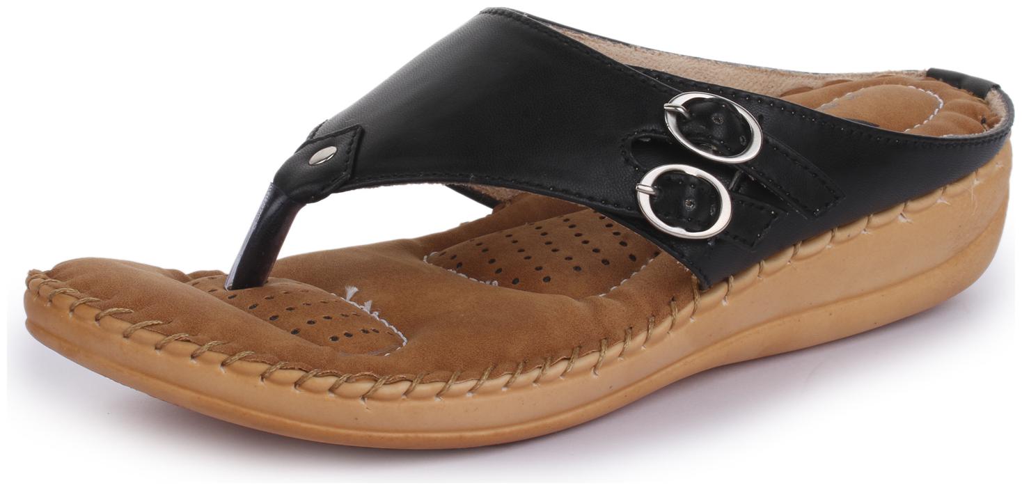 TRASE Dr - Plus Elan Black Ortho Slippers for Women (with Comfortable Doctor Sole)-9 UK
TRASE Dr - Plus Elan Black Ortho Slippers for Women (with Comfortable Doctor Sole)-9 UK