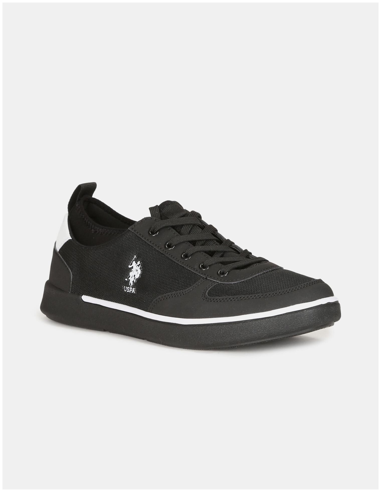 U S Polo Assn Men Black Low Top Textured Sneakers Men Black Classic Sneakers - 2532007505
U S Polo Assn Men Black Low Top Textured Sneakers Men Black Classic Sneakers - 2532007505