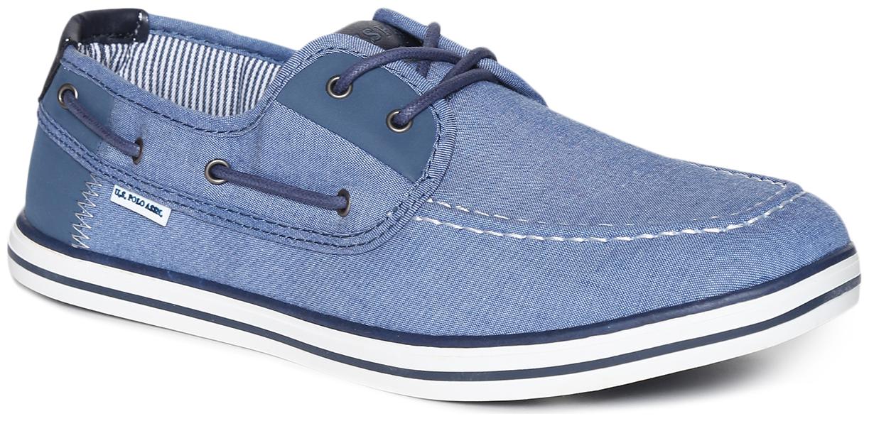 U S Polo Assn Blue Round Toe Canvas Boat Shoes 
U S Polo Assn Blue Round Toe Canvas Boat Shoes