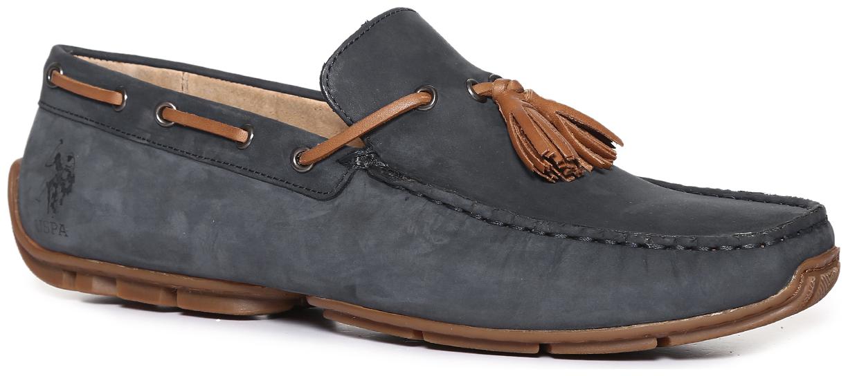 U S Polo Assn Men Blue Casual Shoes - BLUE INTERLACED LEATHER BOAT SHOES - 2531915779
U S Polo Assn Men Blue Casual Shoes - BLUE INTERLACED LEATHER BOAT SHOES - 2531915779