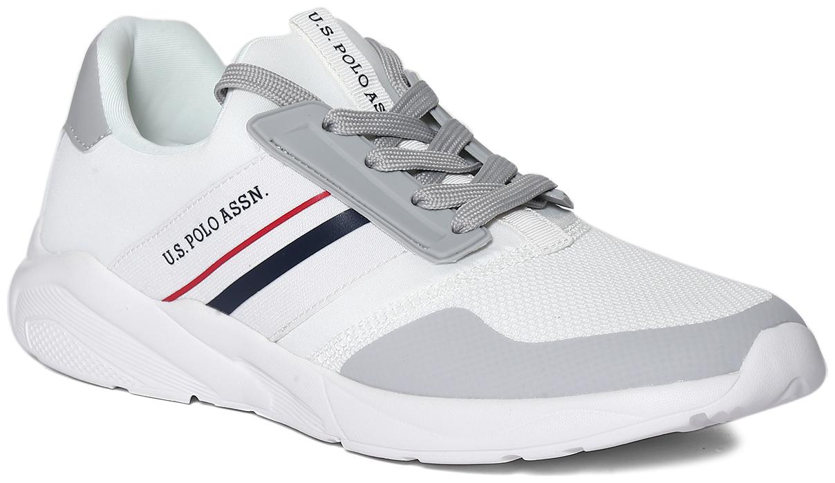 U S Polo Assn White Round Toe Knit Upper Sneakers Men White Slip-On Sneakers - 2531924212
U S Polo Assn White Round Toe Knit Upper Sneakers Men White Slip-On Sneakers - 2531924212