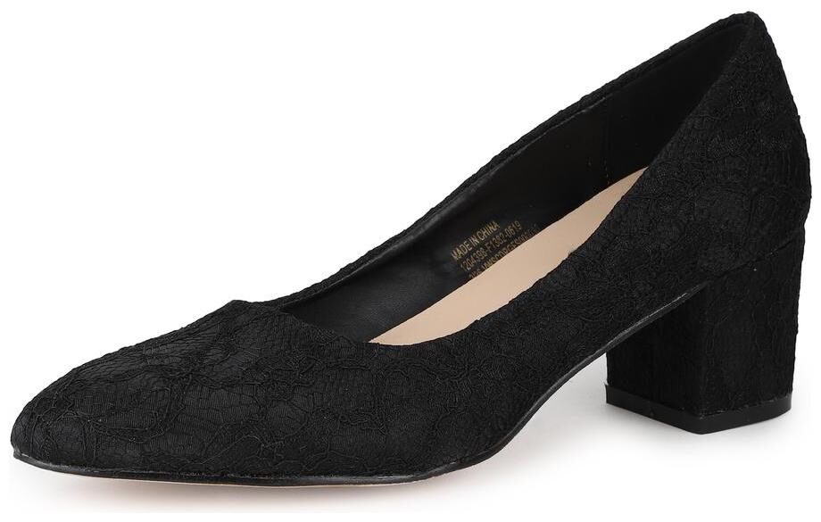 Van Heusen Women Black Pumps