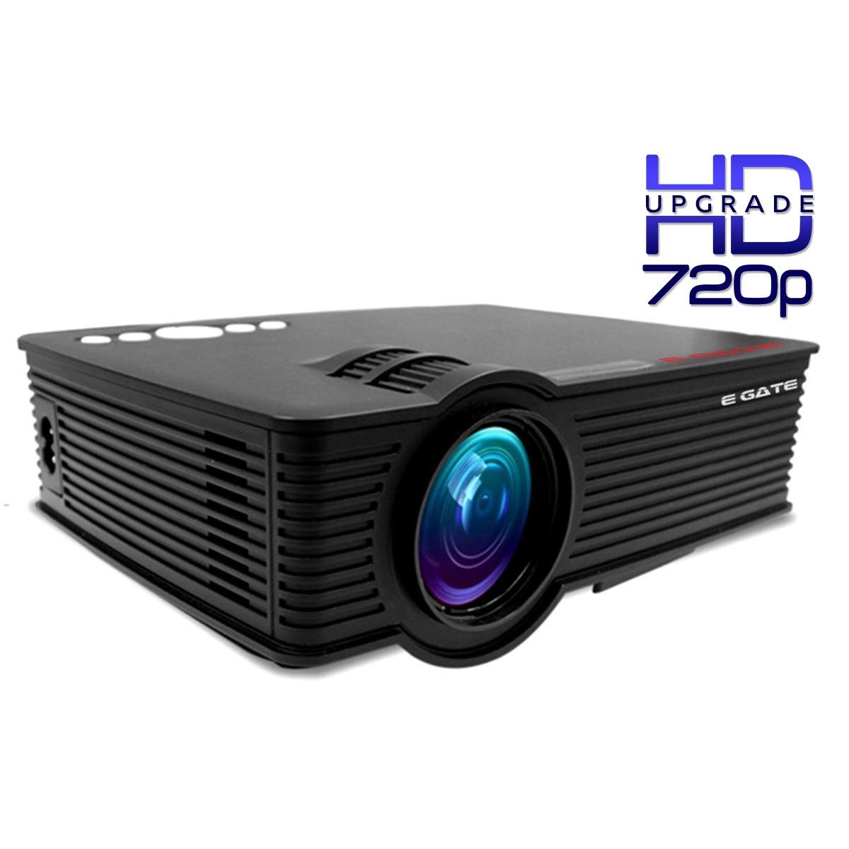 Egate i9 Classic 720p Native (1080p Support) 2100 L (180 ANSI ) with 120 (3 04 m) Large Display LED Projector VGA AV HDMI SD Card USB X2 Audio Out Connectivity (Black)
Egate i9 Classic 720p Native (1080p Support) 2100 L (180 ANSI ) with 120 (3 04 m) Large Display LED Projector VGA AV HDMI SD Card USB X2 Audio Out Connectivity (Black)