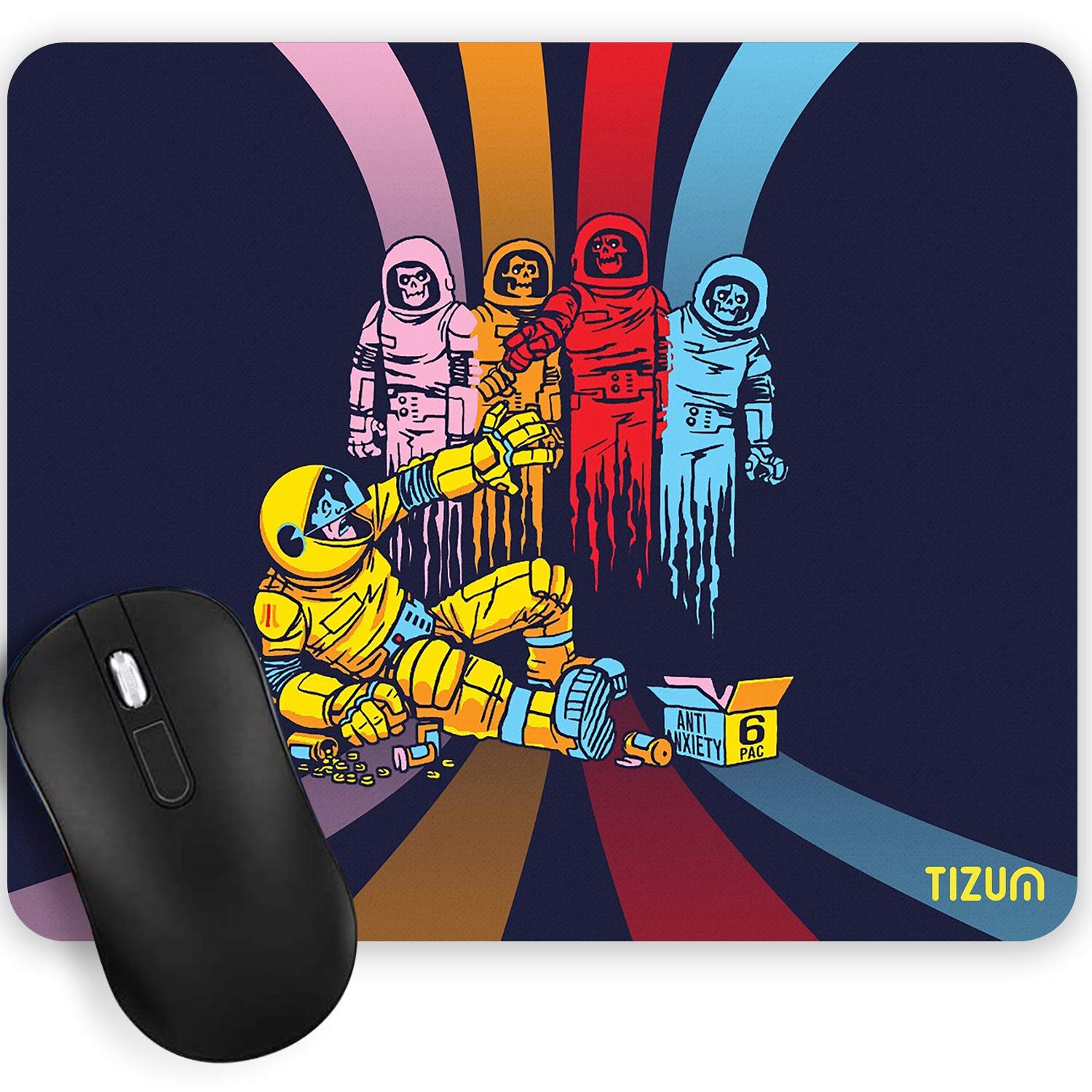 Tizum Mouse Pad for Laptop Notebook MacBook Pro Air Gaming Computer 9 4 X 7 9 Inches Anti-Skid Base Mousepad
Tizum Mouse Pad for Laptop Notebook MacBook Pro Air Gaming Computer 9 4 X 7 9 Inches Anti-Skid Base Mousepad