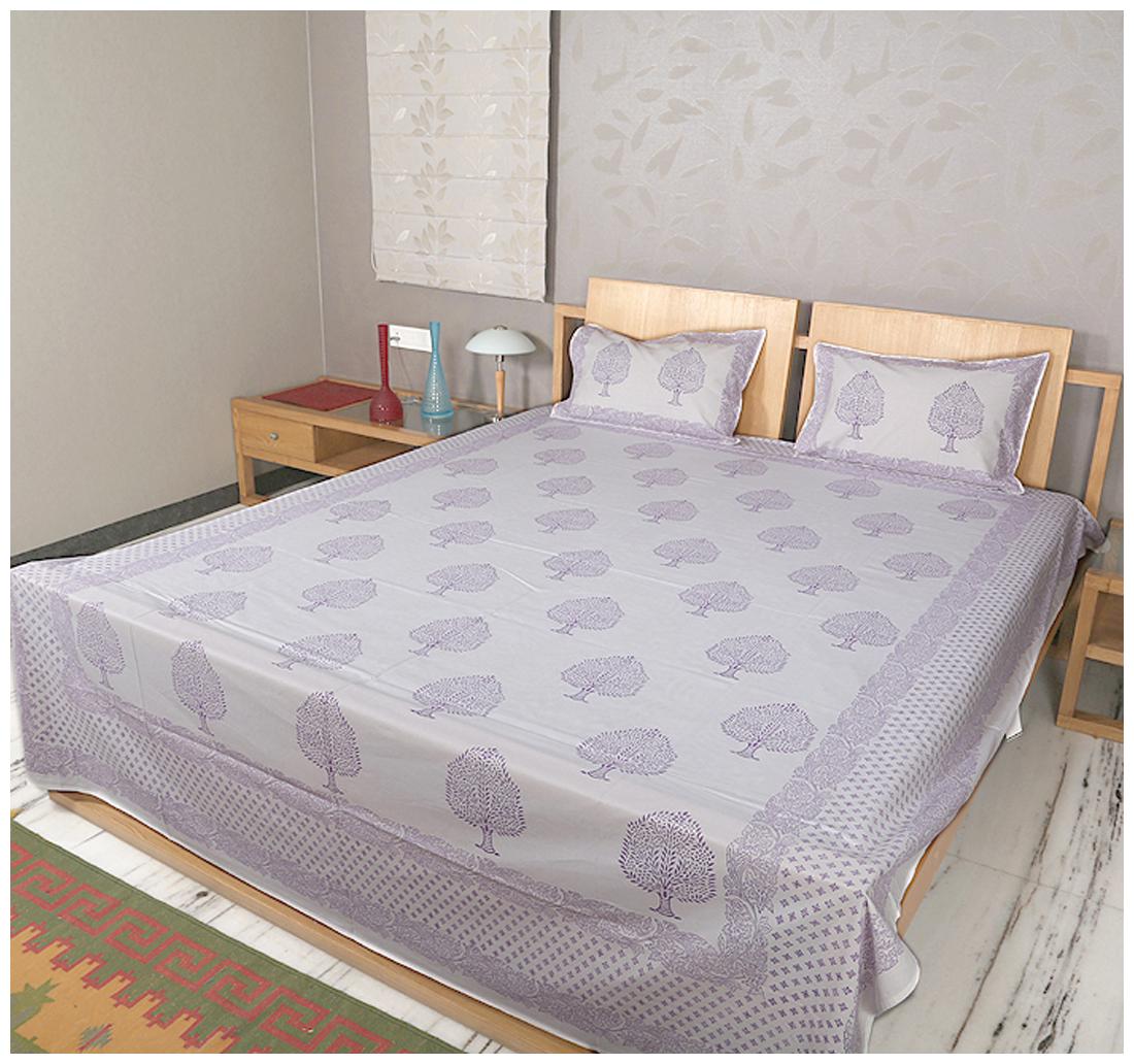 Rajrang Cotton Printed Double Size Bedsheet 104 TC ( 1 Bedsheet With 2 Pillow Covers White )
Rajrang Cotton Printed Double Size Bedsheet 104 TC ( 1 Bedsheet With 2 Pillow Covers White )