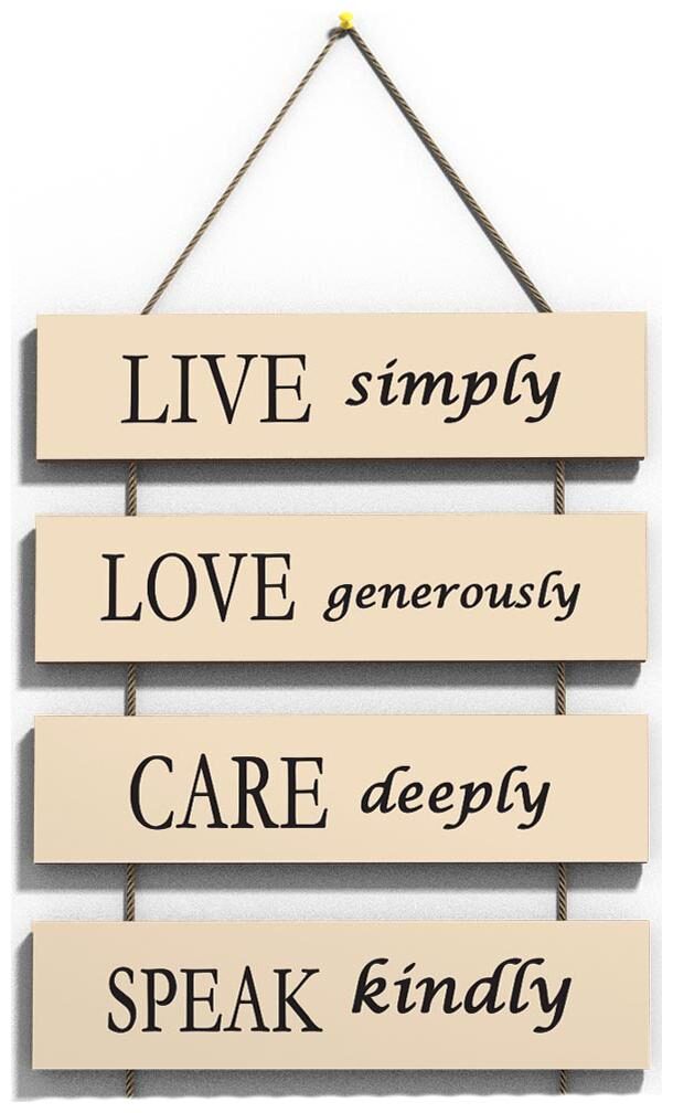 100Yellow Motivational Quote Printed Wooden Wall Hanging Board Plaque Sign For Home Decor
100Yellow Motivational Quote Printed Wooden Wall Hanging Board Plaque Sign For Home Decor