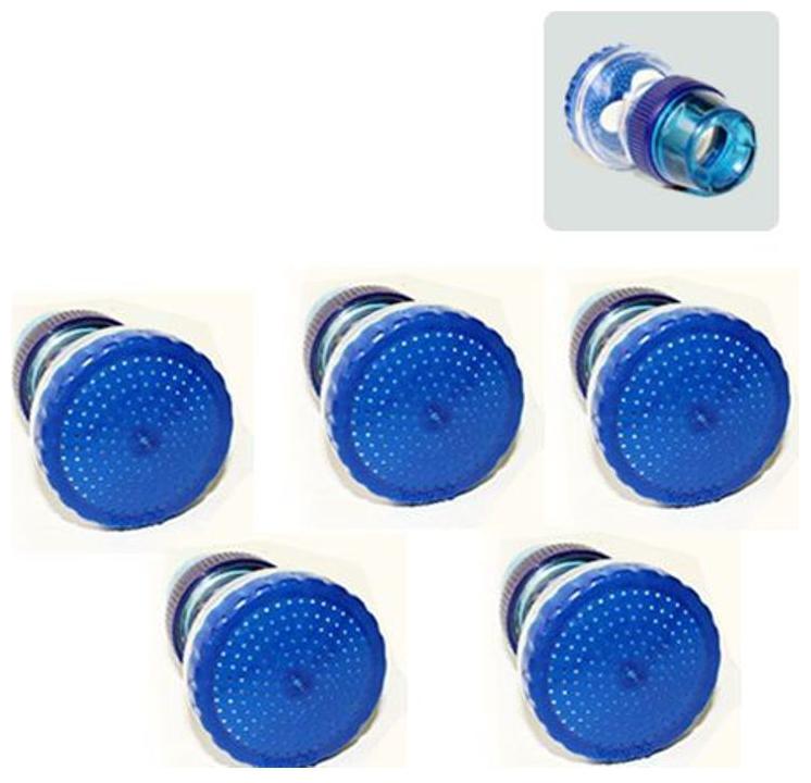 5 pcs Kitchen Bathroom Tap Shower Sprinkler Shower Head Water Softner Fountain Bathroom Bathing Washing Filter Faucet ( Assorted Colors )
5 pcs Kitchen Bathroom Tap Shower Sprinkler Shower Head Water Softner Fountain Bathroom Bathing Washing Filter Faucet ( Assorted Colors )