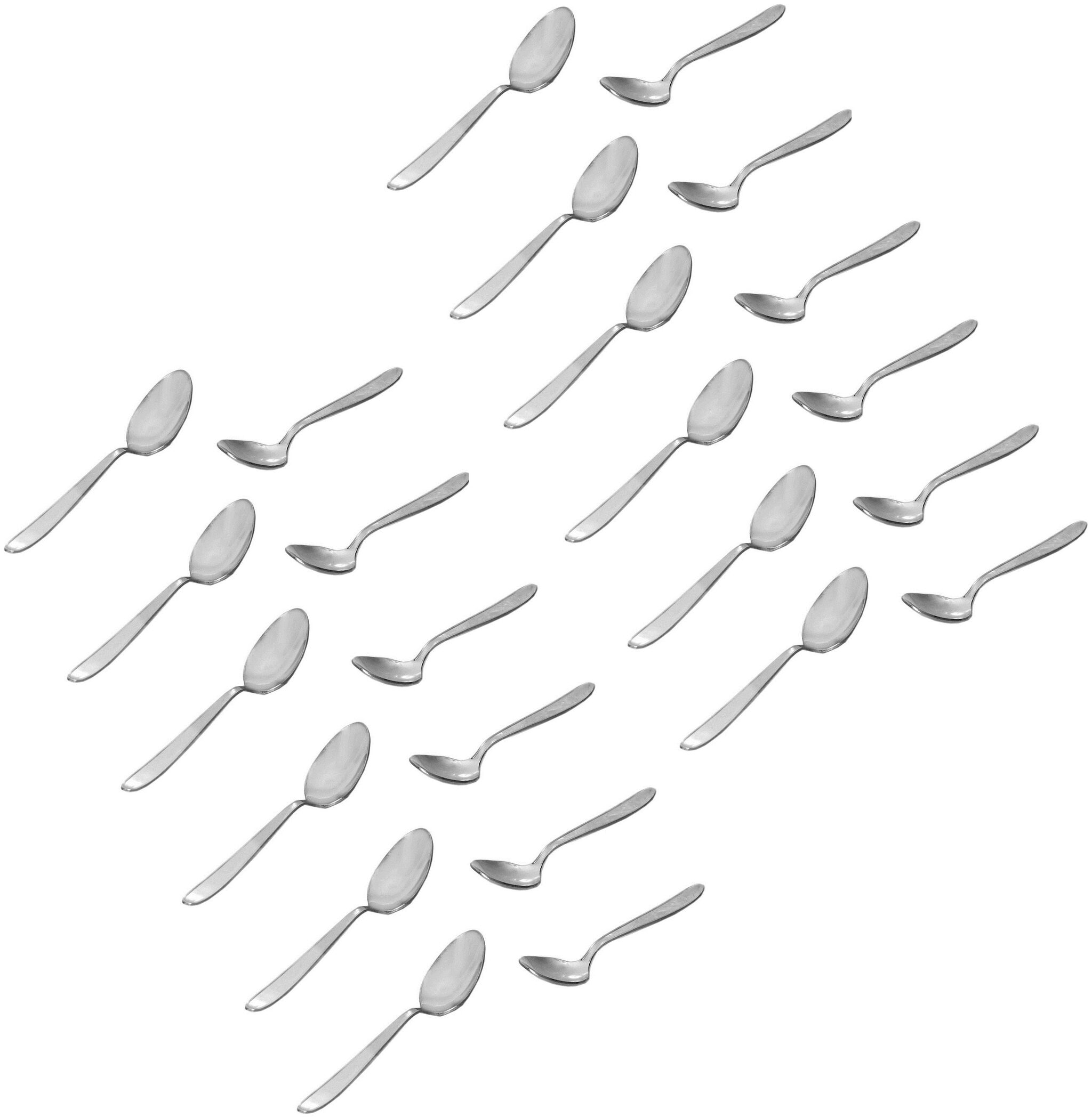 A H Enterprises Spoon Set of 24 Stainless Steel Baby Spoon Cutlery Spoon For Kitchen Stainless Steel Baby Spoon length - ( 16 cm) - 24 pcs
A H Enterprises Spoon Set of 24 Stainless Steel Baby Spoon Cutlery Spoon For Kitchen Stainless Steel Baby Spoon length - ( 16 cm) - 24 pcs