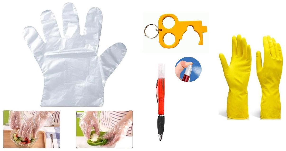 Ab ware Set of 100pcs Transparent Disposable Gloves 1 Pair Rubber Gloves and Get 1pc Safety Key Portable Sanitizer Empty Pen Spray FREE
Ab ware Set of 100pcs Transparent Disposable Gloves 1 Pair Rubber Gloves and Get 1pc Safety Key Portable Sanitizer Empty Pen Spray FREE