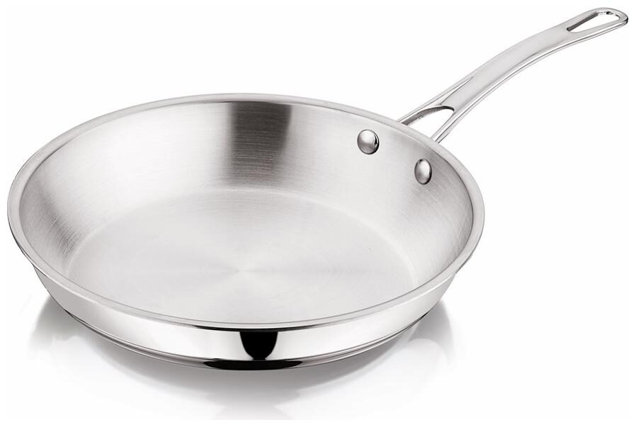 Aceware Stainless Steel Nexgen Triply Fry Pan -24 cm 1 9 Litre Induction Gas stove Compatible Dishwasher Safe Even Heating Saves Fuel Spill Proof BPA Free
Aceware Stainless Steel Nexgen Triply Fry Pan -24 cm 1 9 Litre Induction Gas stove Compatible Dishwasher Safe Even Heating Saves Fuel Spill Proof BPA Free